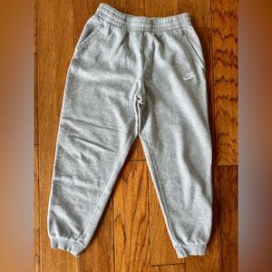 Nike Kids Grey Sportswear Club Fleece Joggers